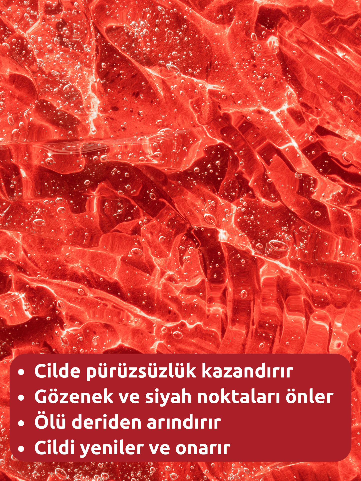 The Vivia Canlandırıcı, Cilt Tonu Eşitleyici, Yenileyici, Gözenek Sıklaştırıcı Peeling Serum AHA & BHA, 30 ml