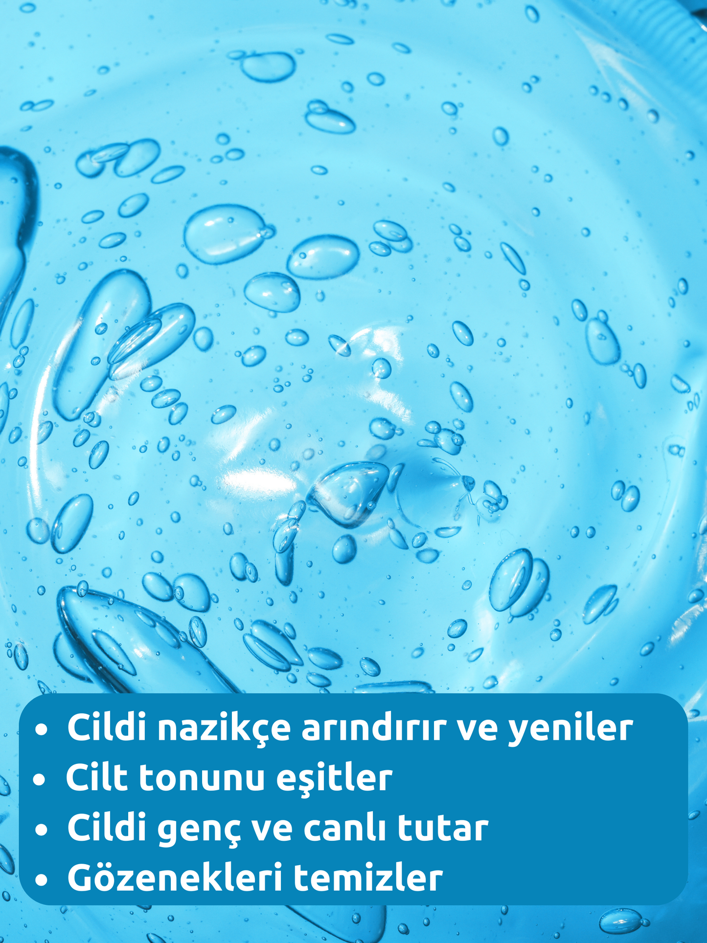 The Vivia Canlandırıcı, Gözenek Sıkılaştırıcı ve Leke Karşıtı Glikolik Asit Tonik Tüm Cilt Tipleri 200 ml