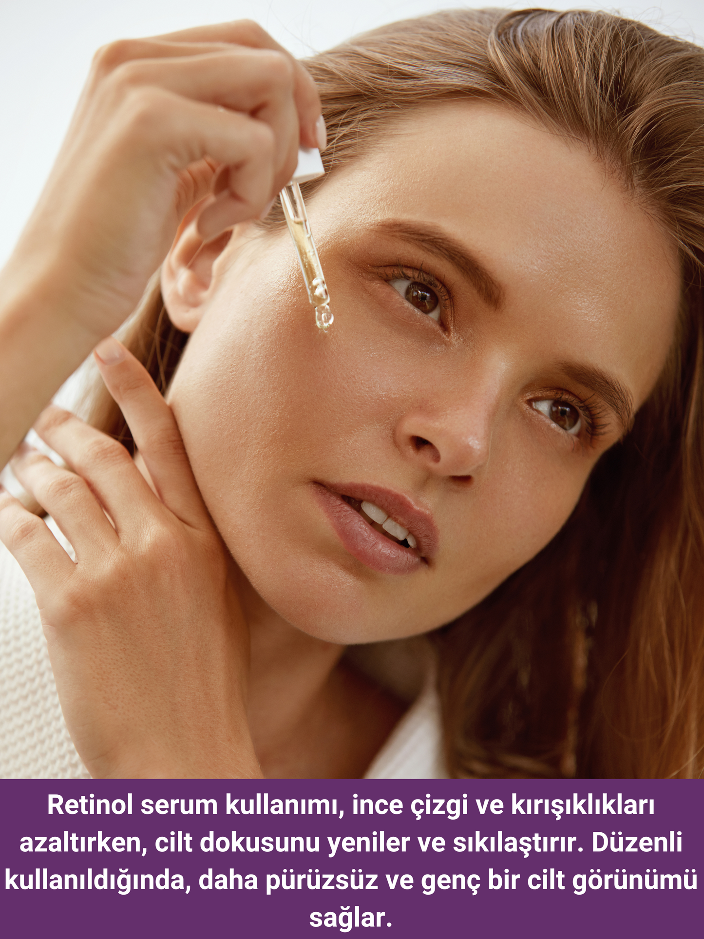 The Vivia Anti-Wrinkle and Anti-Aging Brightening Retinol Serum Ascorbic Acid, 1% Retinol, Ceramide 30 ml