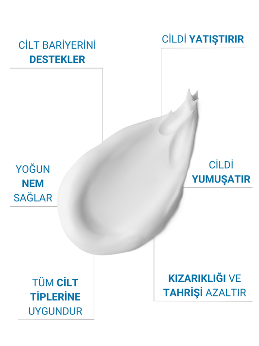 The Vivia Yoğun Bakım ve Nemlendirici Bariyer Destekleyici Cica Krem Madecassoside, Hyaluronik Asit 50 ml