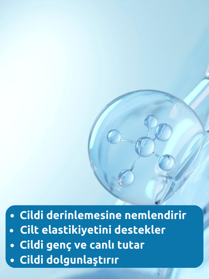 The Vivia Yoğun Nemlendirici, Dolgunlaştırıcı, Bariyer Destekleyici Cilt Serumu Hyaluronic Acid, 30 ml