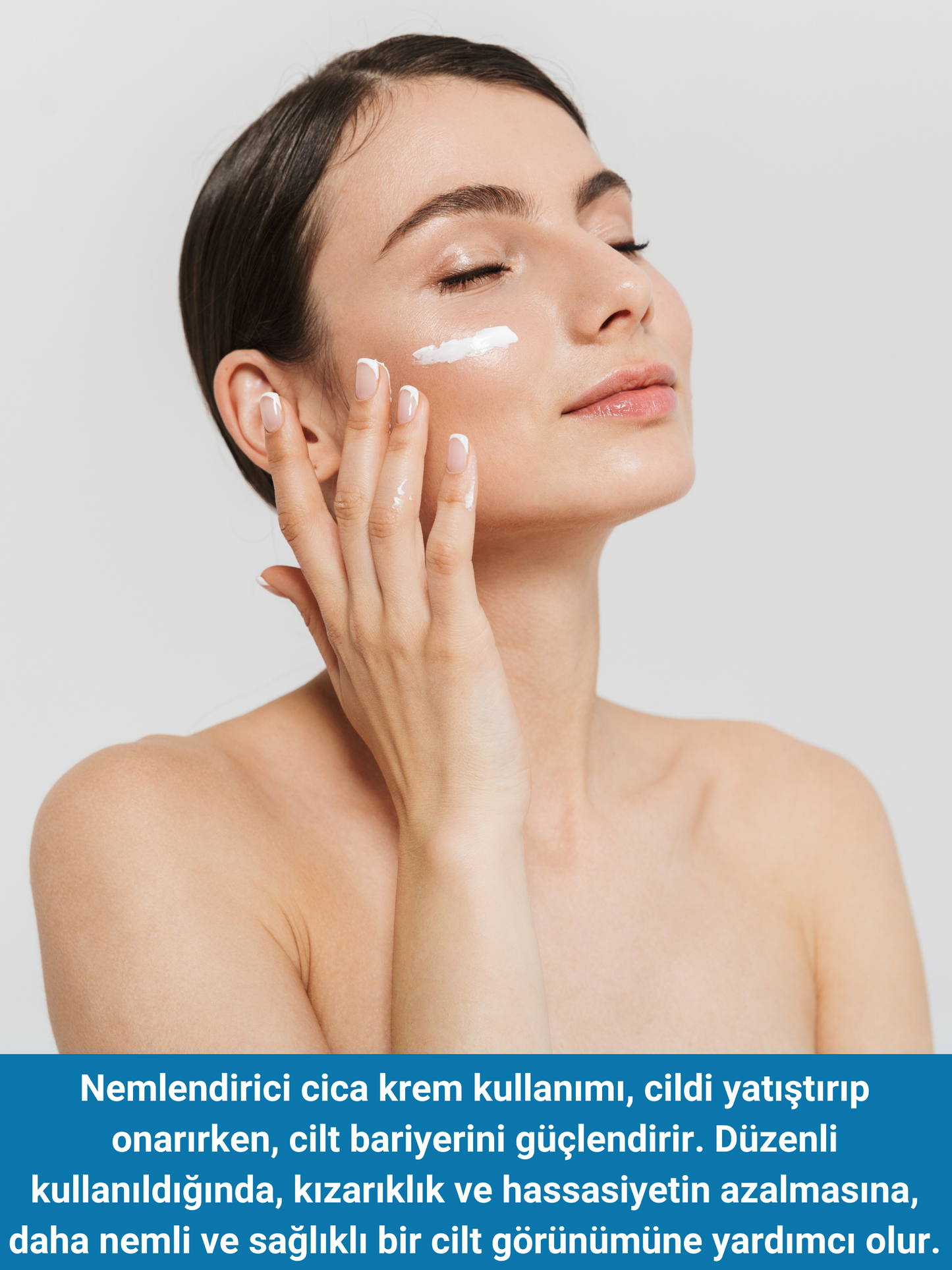 The Vivia Yoğun Onarıcı ve Nemlendirici Bariyer Koruyucu Cica Krem Madecassoside, Hyaluronik Asit 50 ml